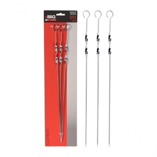 Шампуры для гриля, 3 штуки, 45 см