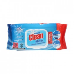 Влажные чистящие салфетки AT HOME 55 г - универсальные