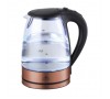 Электрический стеклянный чайник LENTZ 1,7 л 2200 Вт - коричневый
