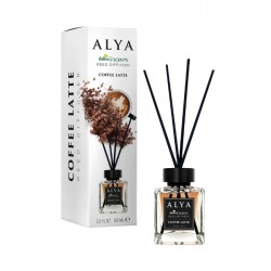 Aromātiskais difuzors, ALYA, 100 ml, - COFFE LATTE