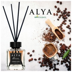 Aromātiskais difuzors, ALYA, 100 ml, - COFFE LATTE