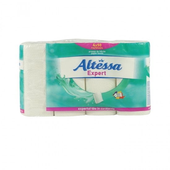 Papīra dvieļi ALTRESSA 4gab, 2slāņu