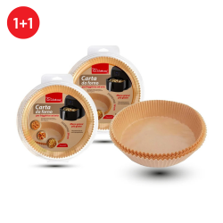 Бумага для выпечки AIR FRYER - круглая 50шт 1+1