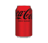 Dzēriens COCA-COLA 0.33L - ZERO SUGAR