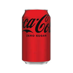 Dzēriens COCA-COLA 0.33L - ZERO SUGAR