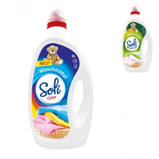 Стиральный порошок SOFI WASCHMITTEL 4л, 2 вида