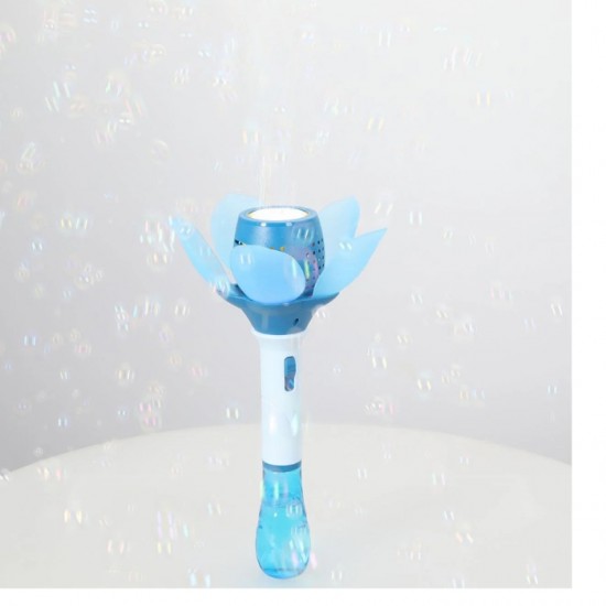 Ziepju burbuļu palaišanas ierīce FLOWER + ziepju burbuļi 50ml