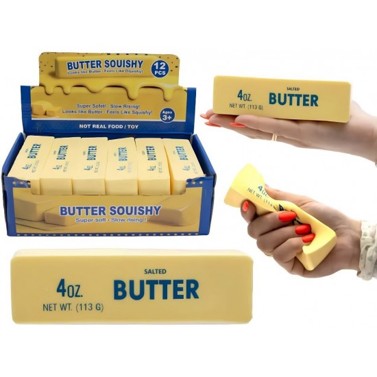!Антистрессовая игрушка «Масло» BUTTER 14х4х4 см