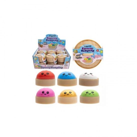 !Игрушка-пельмень SQUEEZY DUMPLING 9 см - BASIC