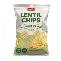 Čipsi lēcu SNACK LINE 70g- skābais krējums Čipsi lēcu SNACK LINE 70g- skābais krējums
