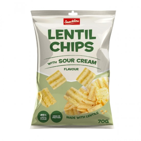 Čipsi lēcu SNACK LINE 70g- skābais krējums Čipsi lēcu SNACK LINE 70g- skābais krējums