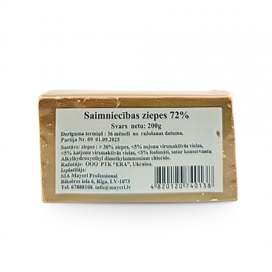 Ziepes saimniecības 72% 200g