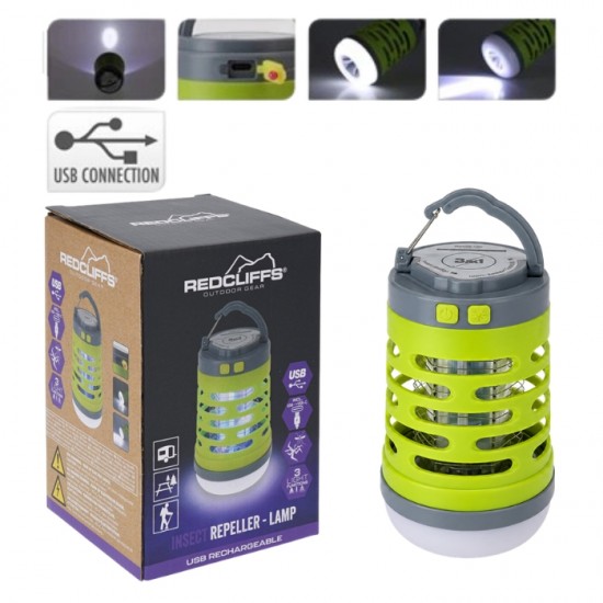 Moskītu lampa REDCLIFFS  3in1
