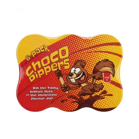 Cepumi ar sokolādes mērci FUNLAB 84g - Choco Dipper 6 gab.