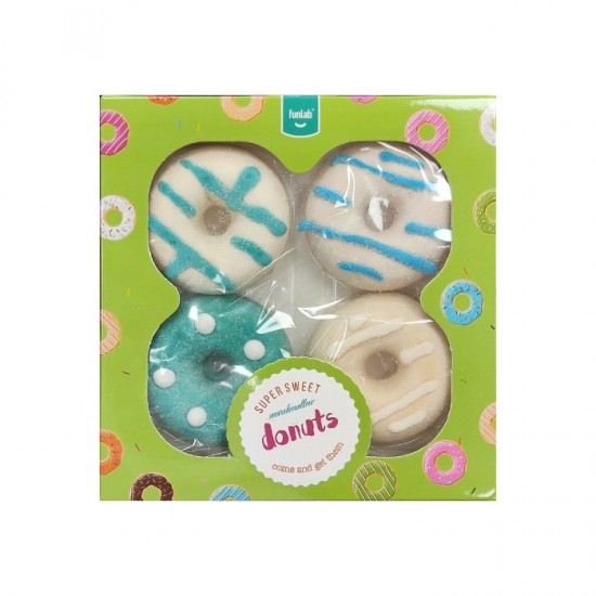 Konditorejas izstrādājums FUNLAB 70g –  Marshmallow donuts