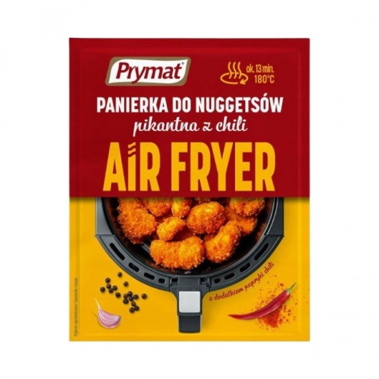 PRYMAT AIR FRYER maisījums nagetēm (rīvmaize/ar čilli) 68g
