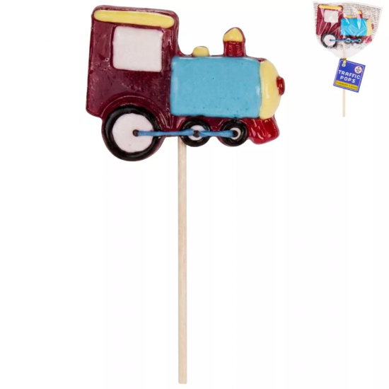 Ledene uz kociņa LOLLIPOPS 50g - TRAFFIC POPS