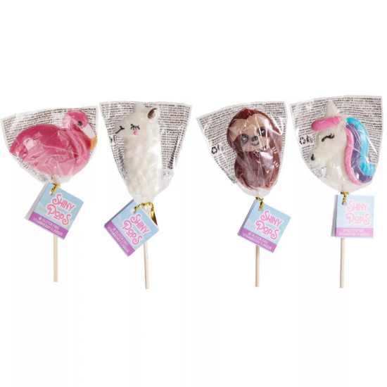 Ledene uz kociņa LOLLIPOPS 50g - SHINY POPS