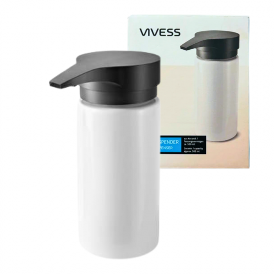 Keramikas ziepju dozators VIVESS 500ml