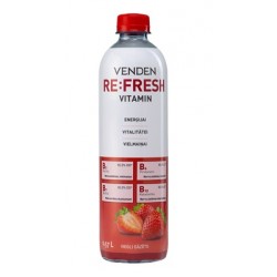 Minerālūdens VENDEN RE:FRESH VITAMIN 0.57L - zemene