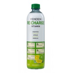 Minerālūdens VENDEN RE:CHARGE VITAMIN 0.57L - zemene