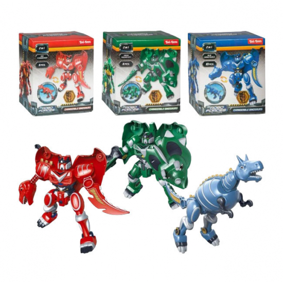 Saliekams robots-dinozaurs ROBOFORCES 16 cm
