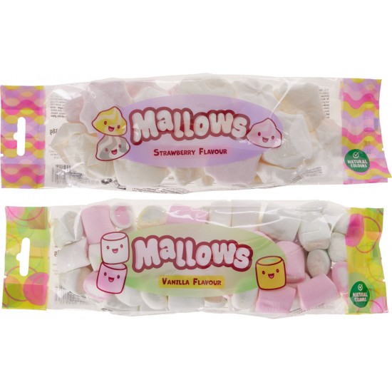 Konditorējas izstrādājums MALLOW 138g  - tubes&clouds