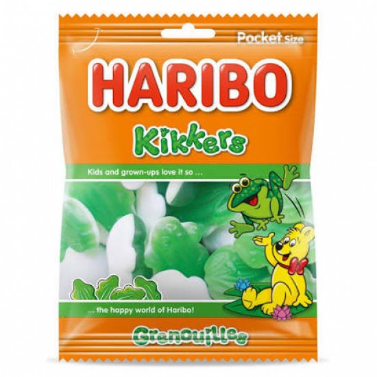 Želejas konfektes HARIBO 75g - Frogs