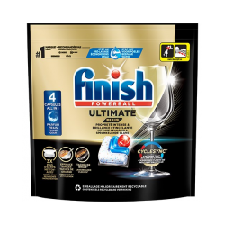 Trauku mazgājamās mašīnas kapsulas FINISH ULTIMATE PLUS 4 gab.