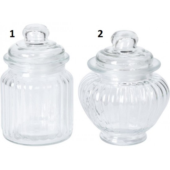 Stikla trauks ar vāku