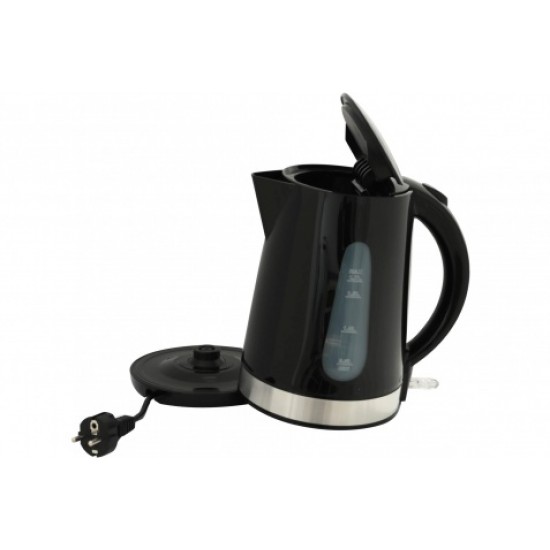 Tējkanna DESKI 1,7 L, melna