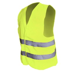 Bērnu drošības veste dzeltena