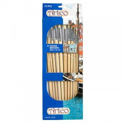 Кисточки ARTICO, 12шт. Кисточки ARTICO, 12шт.