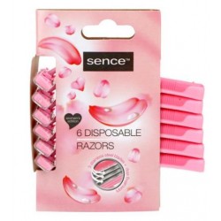 Бритвы для женщин SENCEBEAUTY 6 шт.