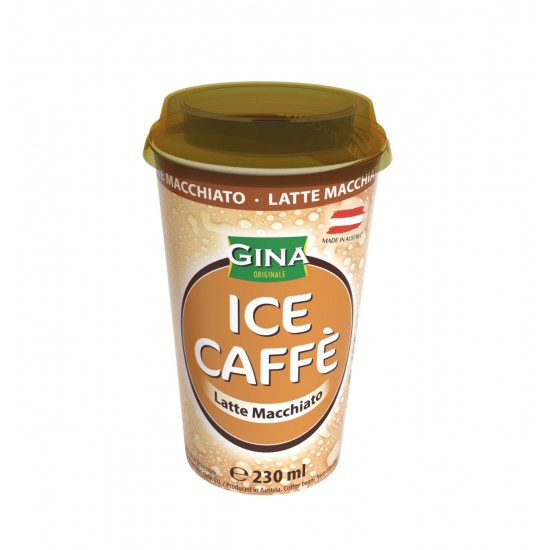 Aukstās kafijas dzēriens Latte Macchiato 230ml GINA