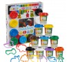 Комплект пластилина 10х55гр и аксессуары CREATIVE KIDS