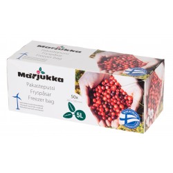 Maisiņi pārtikas saldēšanai MARJUKKA 5L, 50gab