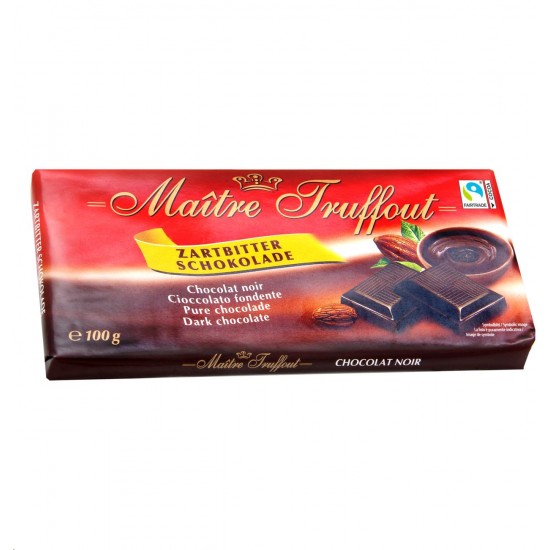 Темный шоколад "Maitre Truffout" 100гр