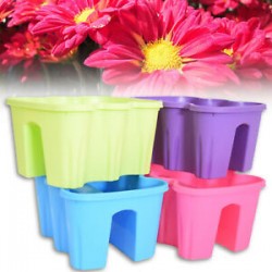 Balkona puķu pods, 6 krāsas