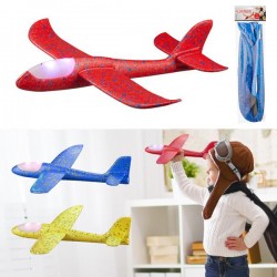 Putuplasta aeroplāns LED, 48cm Putuplasta aeroplāns LED, 48cm