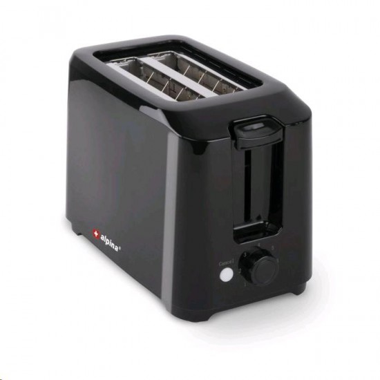 Tosteris, ALPINA, 700W,-  melns