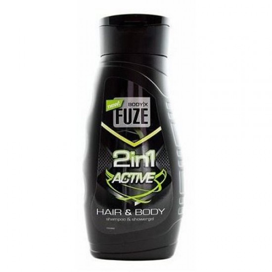 Body-X dušas želeja/šampūns "Fuze"300 ml