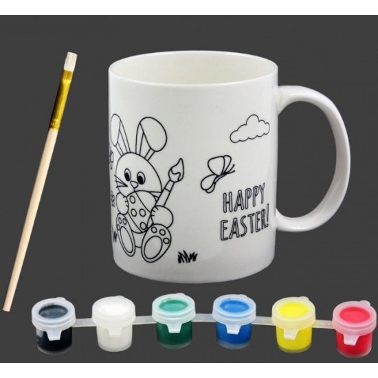 PAINT SET MUG EASTER 2ASS