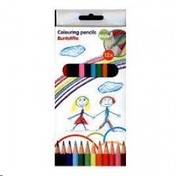 Krāsainie zīmuļi 12 gab. Krāsainie zīmuļi 12 gab.