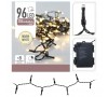 LED Ziemassvētku virtene 96 LED, 7m WARM WHITE NY