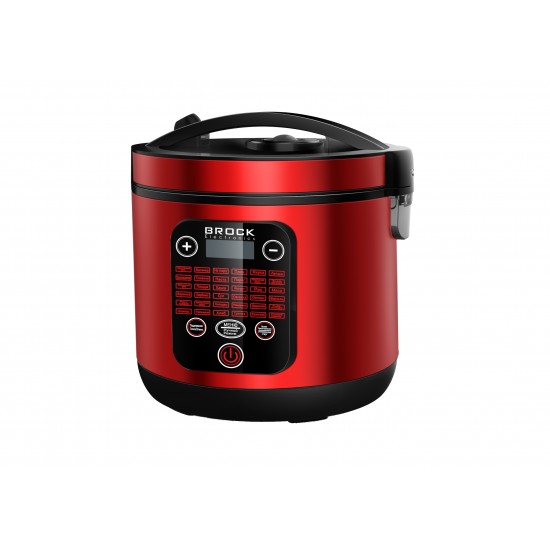 Мультиварка премиум класса Brock Electronics MC 3602 RD, 5л Мультиварка премиум класса Brock Electronics MC 3602 RD, 5л