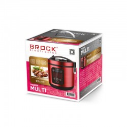 Мультиварка премиум класса Brock Electronics MC 3602 RD, 5л Мультиварка премиум класса Brock Electronics MC 3602 RD, 5л