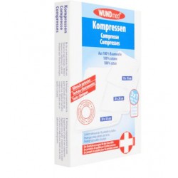 Компрессы марлевые для ухода за раной, 3 шт. Компрессы марлевые для ухода за раной, 3 шт.