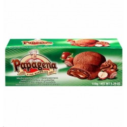 Cepumi ar lazdu riekstu krēma pildījumu 150 gr Cepumi ar lazdu riekstu krēma pildījumu 150 gr