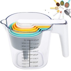 Mērglāze ar mērkausiņiem 9 gb Mērglāze ar mērkausiņiem 9 gb